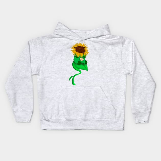 Sunshine! - CowLick! Kids Hoodie by Atomic Lunchbox